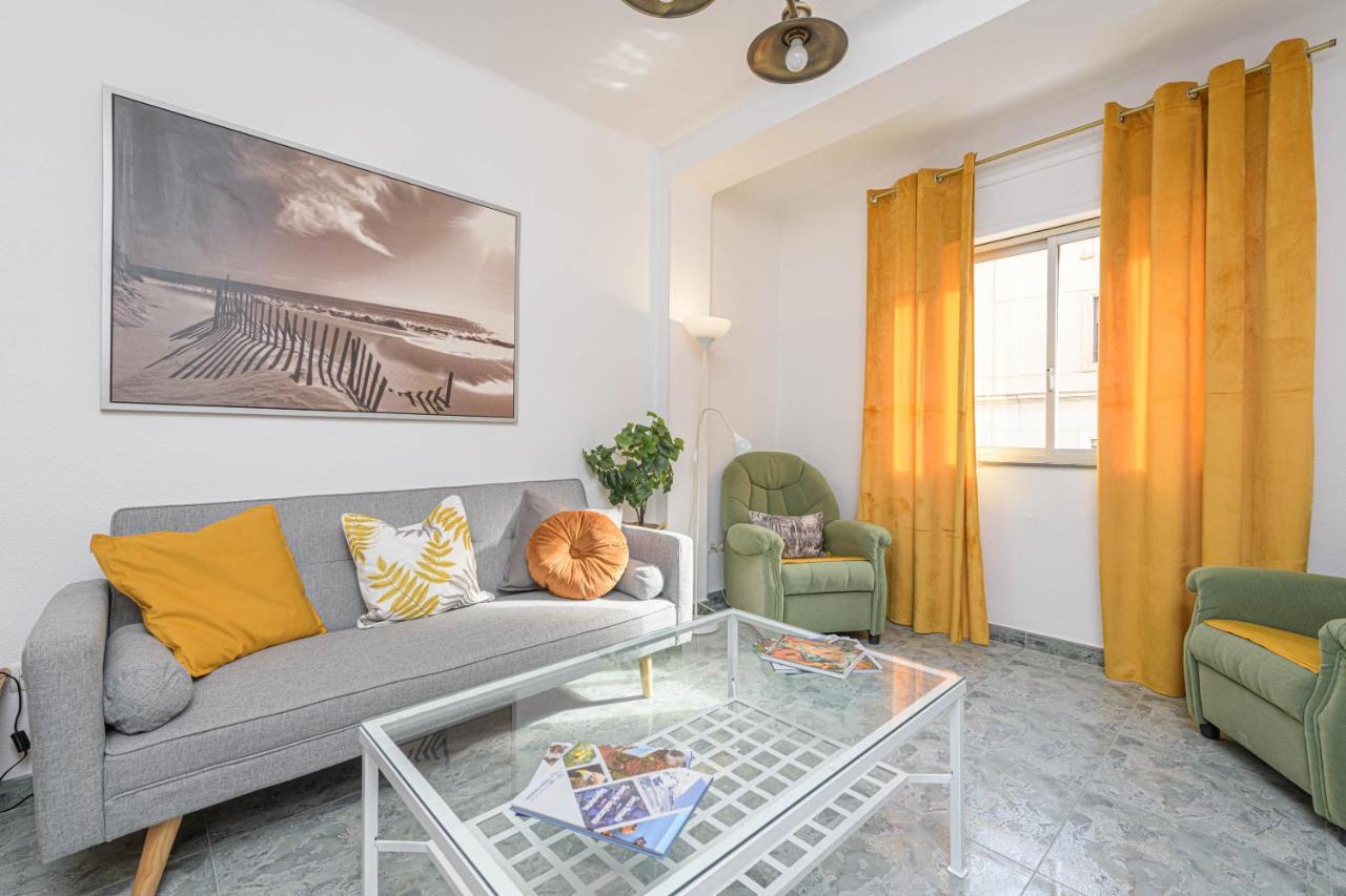 Wintowinrentals Ubicacion Fabulosa, Completo Apartamento Con Parking En El Soho De Malaga Luaran gambar