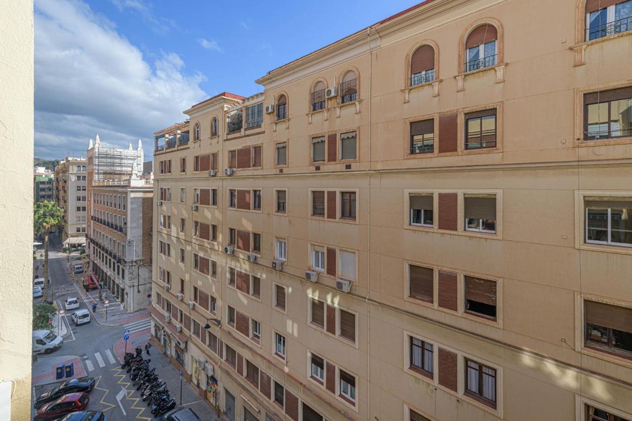 Wintowinrentals Ubicacion Fabulosa, Completo Apartamento Con Parking En El Soho De Malaga Luaran gambar